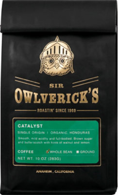 Sir Owlverick Coffee Catalyst Wb Org - 10 Oz - Image 2