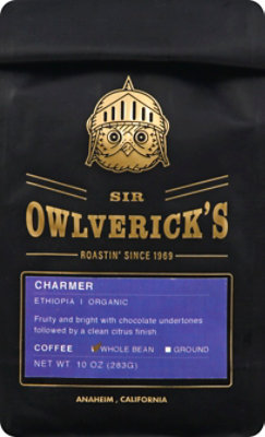 Sir Owlverick Coffee Charmer Wb Org - 10 Oz - Image 2