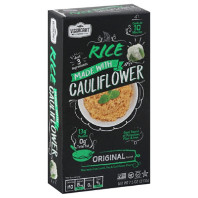 Veggiecraft Rice Dry Cauliflwr Orgnl - 7.5 Oz - Image 1