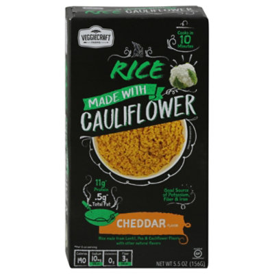 Veggiecraft Rice Dry Cauliflwr Cheddr - 5.5 Oz - Image 3