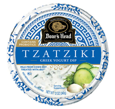 Boar's Head Tzatziki Greek Yogurt Dip - 12 Oz