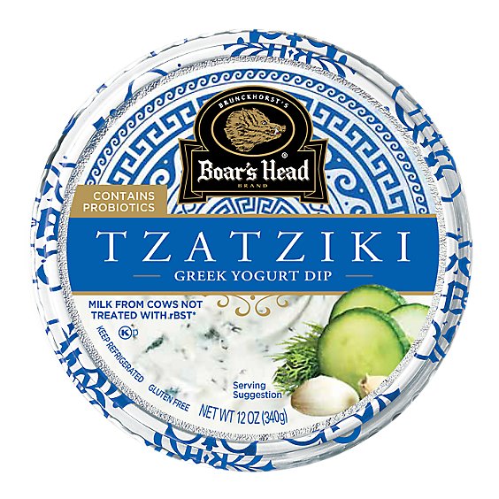 Boars Head Tzatziki Greek Yogurt Dip - 12 Oz