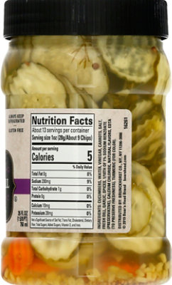 Boars Head Kosher Dill Pickle Chips - 26 Oz - Image 3