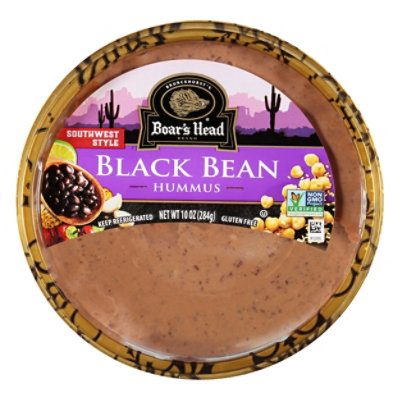 Boars Head Southwest Black Bean Hummus - 10 Oz