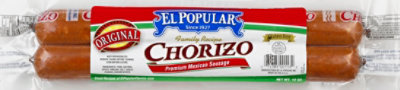 El Popular Chorizo Mild - 12 Oz - Image 2