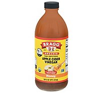 Bragg Vinegar Apple Cider Honey Org - 16 Oz