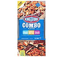 Kingsford Combo Platter Pulled Pork Pulled Chicken Center Cut Ribs - 28 Oz