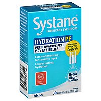 Systane Hydration Lubricant Eye Drops - 30 Count - Image 1