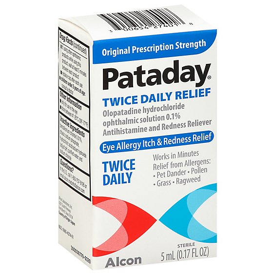 Pataday Twice Daily Relief - 5 Ml