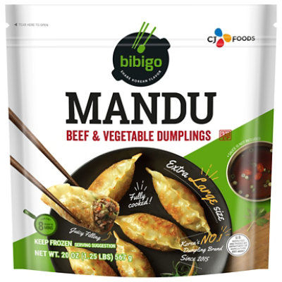 Bibigo Mandu Beef & Vegetable - 20 Oz - Image 3