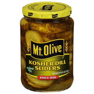 Mt Olive Fr Kosher Dill Sliders - 24 Fl. Oz. - Image 2