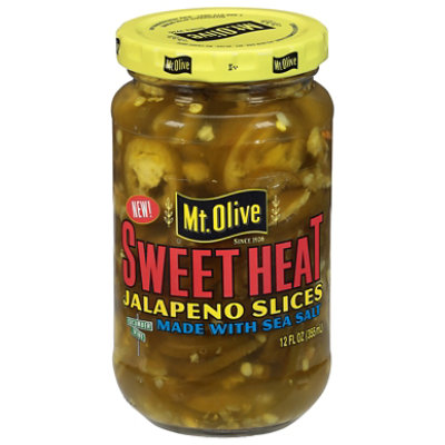 Mt Olive Sweet Heat Jalapeno Slices With Sea Salt - 12 Fl. Oz. - Image 2