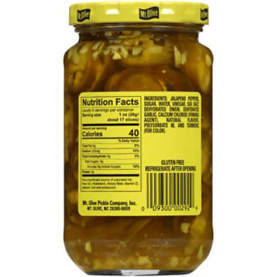 Mt Olive Sweet Heat Jalapeno Slices With Sea Salt - 12 Fl. Oz. - Image 5