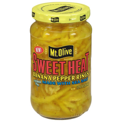 Mt Olive Sweet Heat Banana Pepper Rings - 12 Fl. Oz. - Image 2