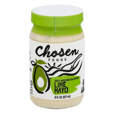 Chosen Foods Mayo Lime - 8 Oz - Image 3