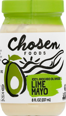 Chosen Foods Mayo Lime - 8 Oz - Image 2