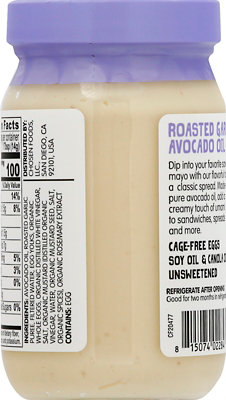 Chosen Foods Mayo Roasted Garlic - 8 Oz - Image 6