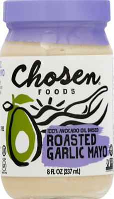 Chosen Foods Mayo Roasted Garlic - 8 Oz - Image 2