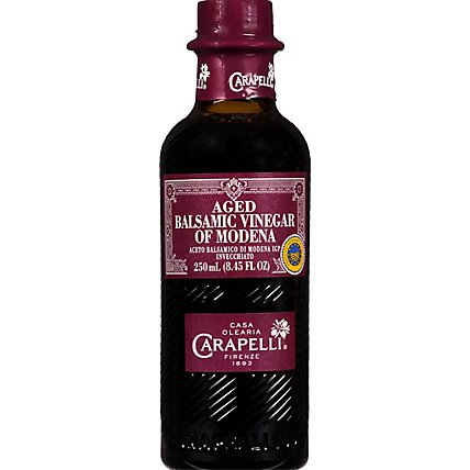 Carapelli Balsamic Vinegar Aged Modena - 250 Ml - Image 1