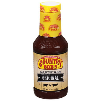 Country Bobs Barbecue Sauce Original - 18 Fl. Oz. - Image 3