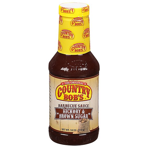 Country Bobs Barbecue Sauce Hickory - 18 Oz