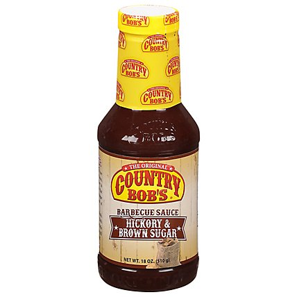 Country Bobs Barbecue Sauce Hickory - 18 Oz - Image 1