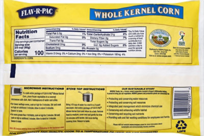 Fav R Pac Whole Kernel Corn - 12 Oz - Image 3