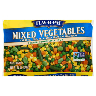 Fav R Pac Mixed Vegetables - 12 Oz