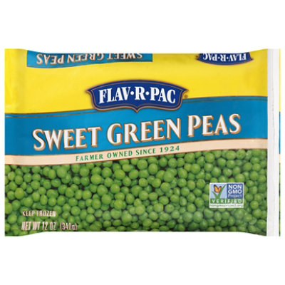 Fav R Pac Sweet Green Peas - 12 Oz - Image 2