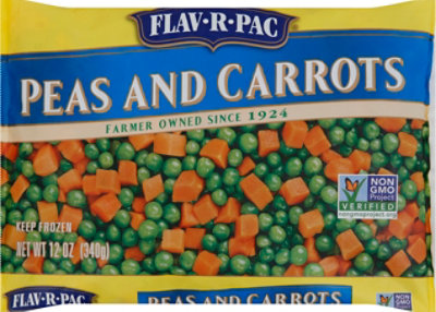 Flav R Pac Peas & Carrots - 12 Oz - Image 2