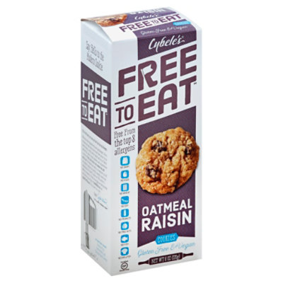 Cybeles Free to Eat Cookie Oatmeal Raisin - 6 Oz - Image 1