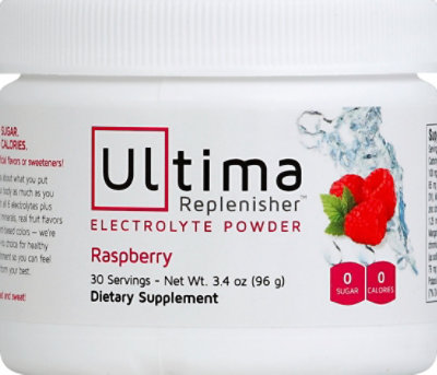 Ultima Rplnshr Electrolytes Raspberry - 96 Gram - Image 2
