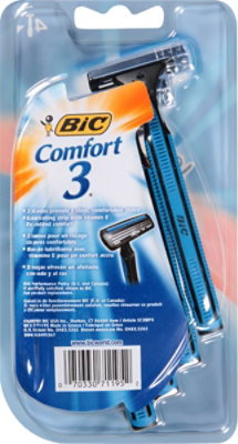 Bic Comfort 3 Mens Shaver - 4 Count - Image 4