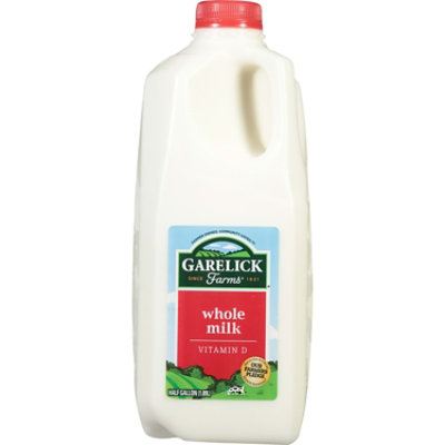 Garelick Farms Whole Milk - 0.5 Gallon - Image 1