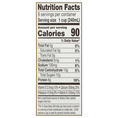 Garelick Farms Fat-Free Milk -0.5 Gallon - Image 2