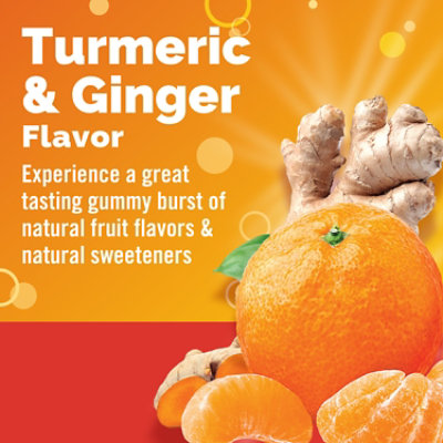 Emergen-C Vitamin Turmeric & Ginger Gummmies 250mg - 36 Count - Image 2