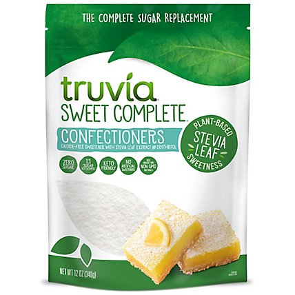 Truvia Confectioners Calorie Free Sweetener With The Stevia Leaf Bag - 12 Oz - Image 1