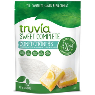 Truvia Confectioners Calorie Free Sweetener With The Stevia Leaf - 12 Oz