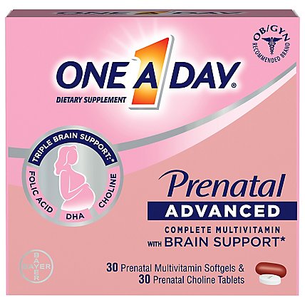 One A Day Prenatal With Choline - 60 Count - Image 3