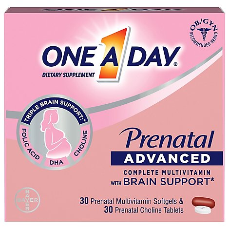 One A Day Prenatal With Choline - 60 Count