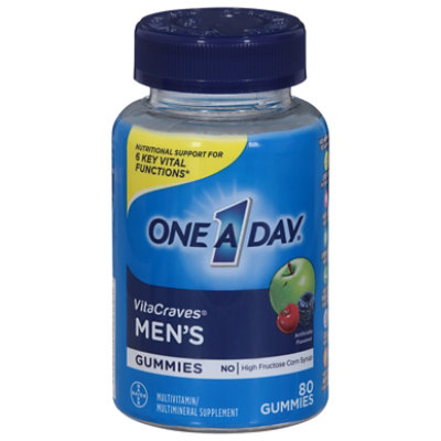 One A Day Mens Vitacraves Gummies - 80 Count - Image 3