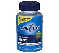 One A Day Mens Vitacraves Gummies - 80 Count