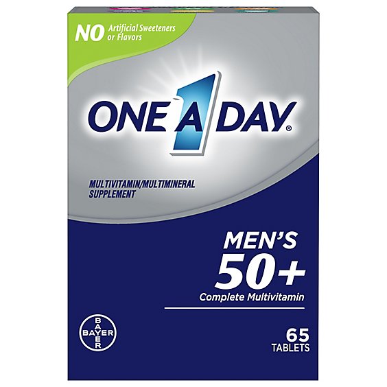 One A Day Mens 50 Plus Advantage - 65 Count