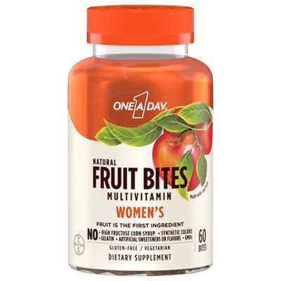 One A Day Fruit Bites For Women - 60 Count