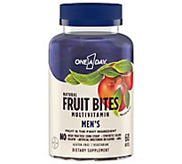 One A Day Fruit Bites For Men - 60 Count