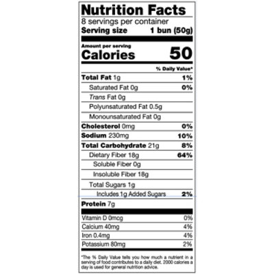 Aunt Millie’s Live Carb Smart Hamburger Buns - 8 Count - Image 3