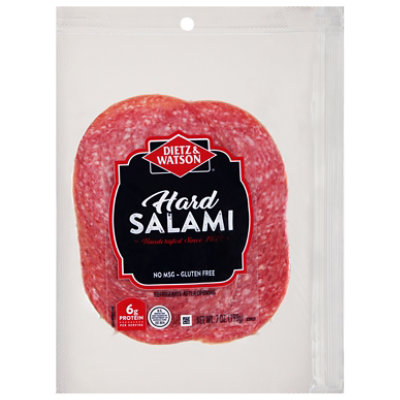 Dietz & Watson Genoa Salami Sliced Vacuum Pack - 7 Oz - Image 3