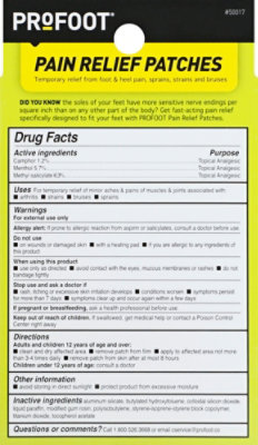 Profoot Pain Relief Patches - Each - Image 3