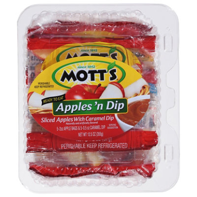 Motts Sliced Apples Red W/Caramel - 12.5 Oz - Image 3