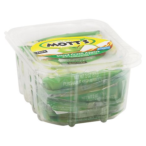 Motts Apples Green Sliced Multi Pack - 6-2 Oz